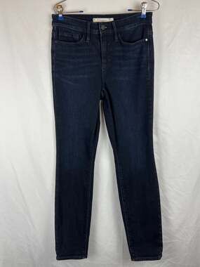 Athleta Sculptek Denim Skinny Jeans Stretch Sculpting, Size 6